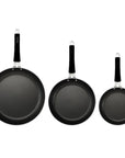 Juego de Sarténes Brío Tramontina Grises 3 pzas