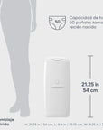 Bote para pañales Diaper Genie Compact