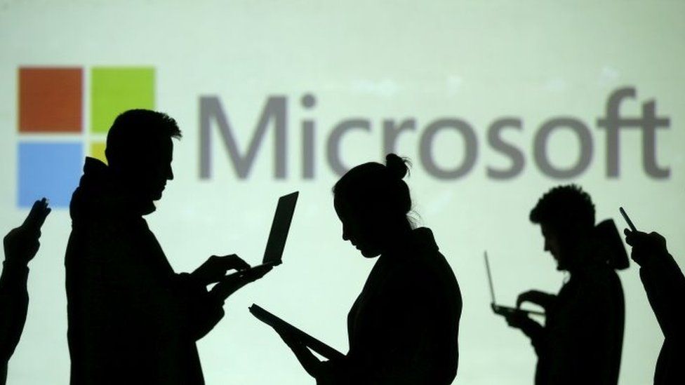 La caída de Microsoft fue un hackeo