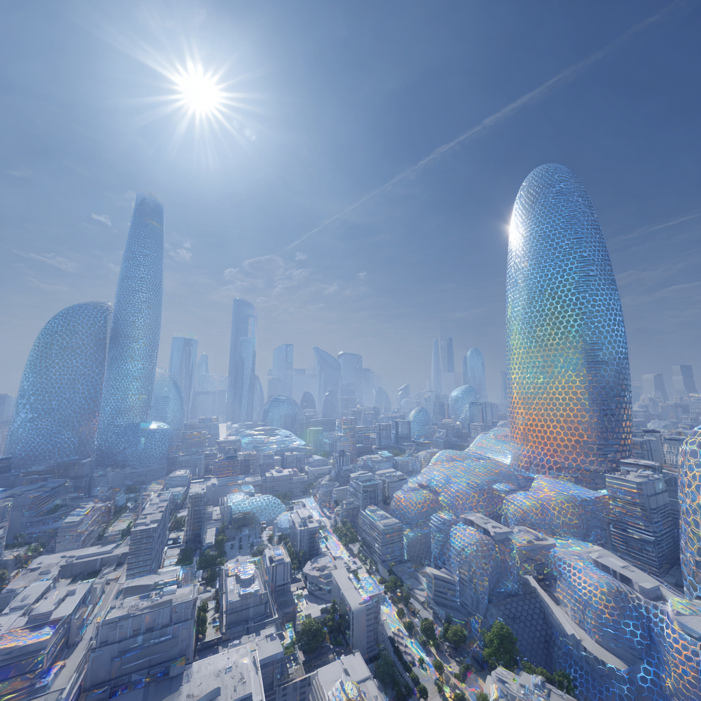 Material que enfría edificios sin consumir energía