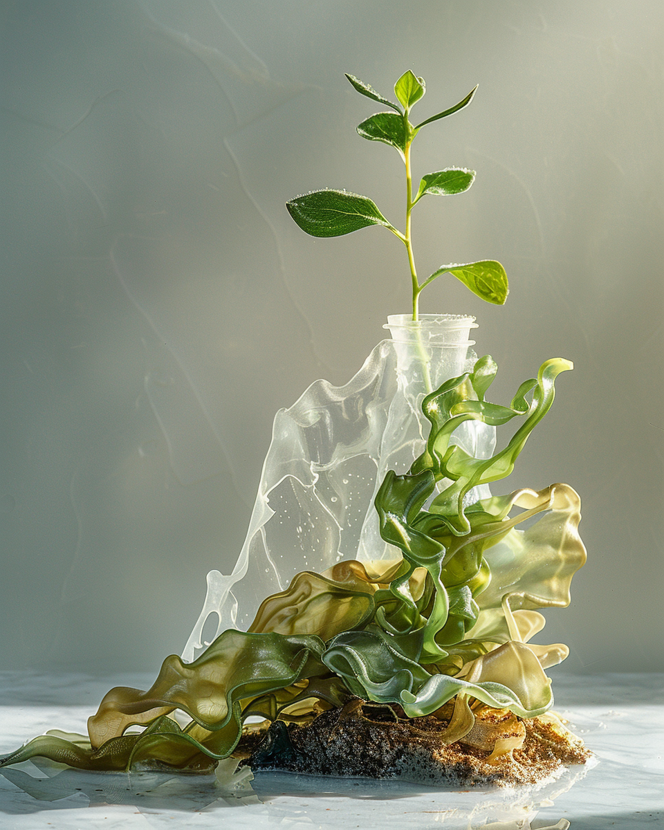 Bioplásticos a Base de Algas