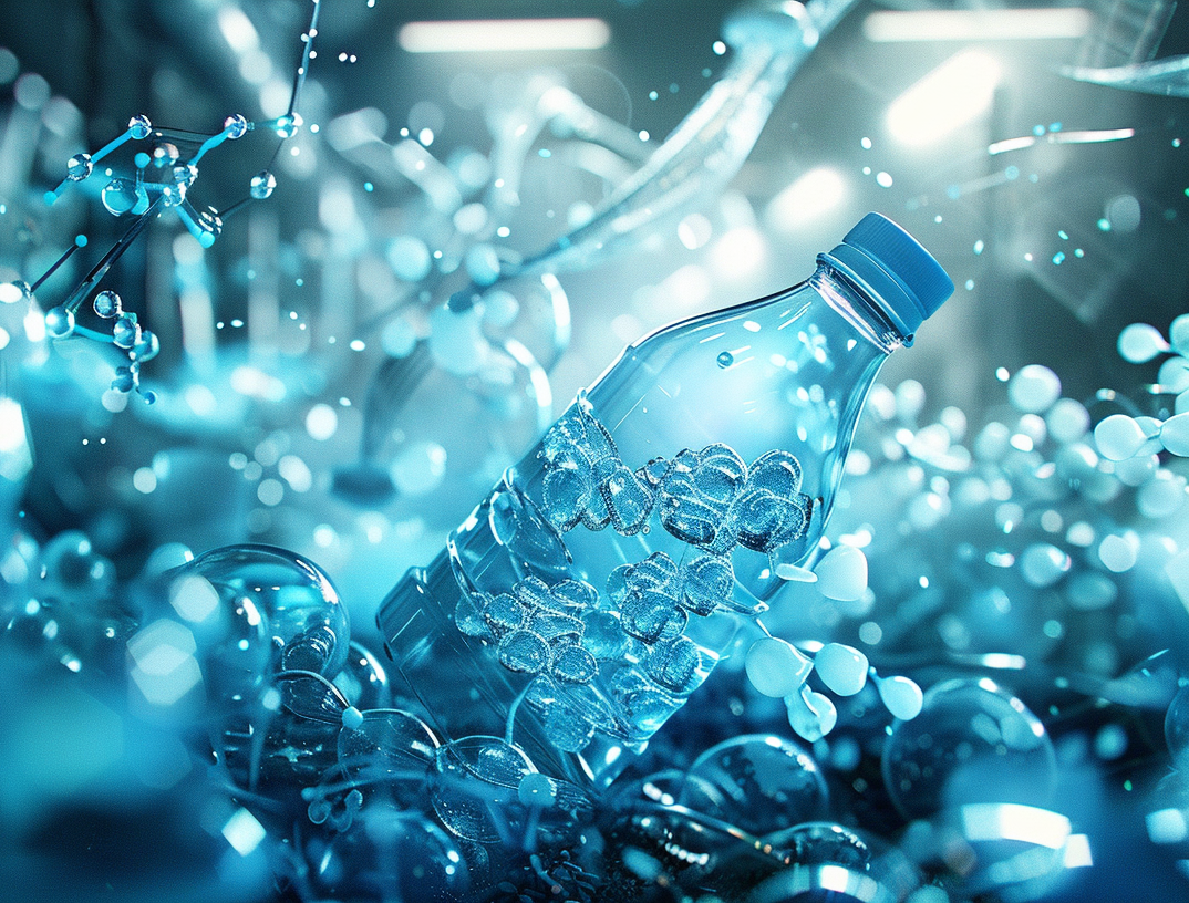 Enzimas artificiales que degradan plásticos en horas