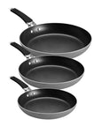 Juego de Sarténes Brío Tramontina Grises 3 pzas