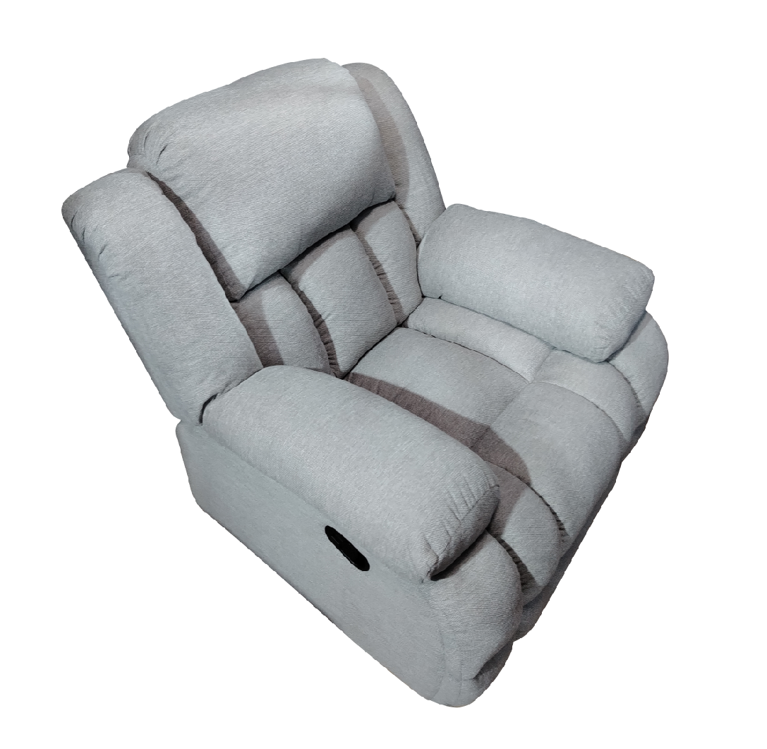 Reposet Individual Reclinable Gris