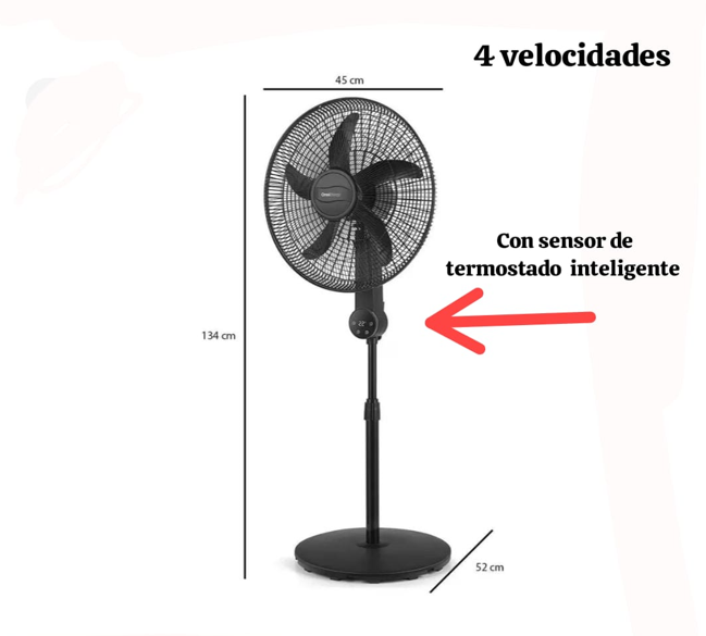Ventilador de pedestal Solac