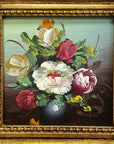 Mini-pintura "Jarrón petit de flores"