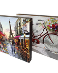 Par de cuadros impresos "Paseo por París"