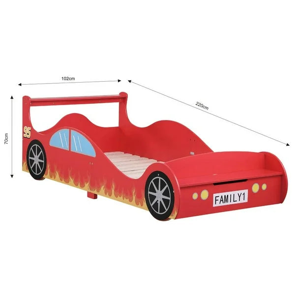 Cama Infantil Member's Mark Auto Rojo