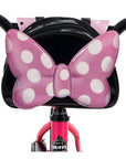Bicicleta Infantil Minnie R12 Huffy Para Niña Rosa Con Bolsa Tamaño Del Cuadro 12