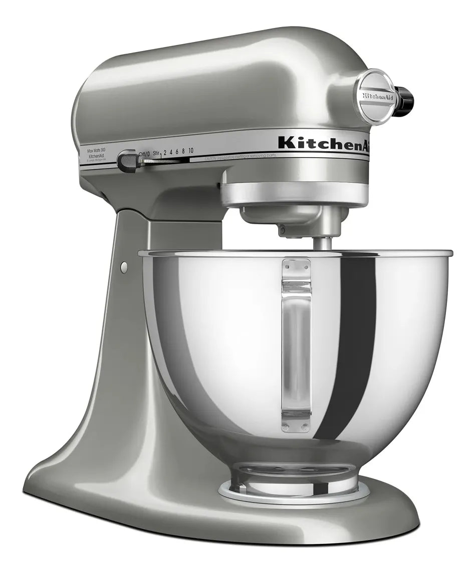KitchenAid Artisan Batidora de Pie, Plateado