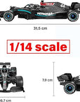 Vehículo a control remoto Rastar Formula 1 Mercedes AMG-w15 E performance
