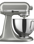 KitchenAid Artisan Batidora de Pie, Plateado