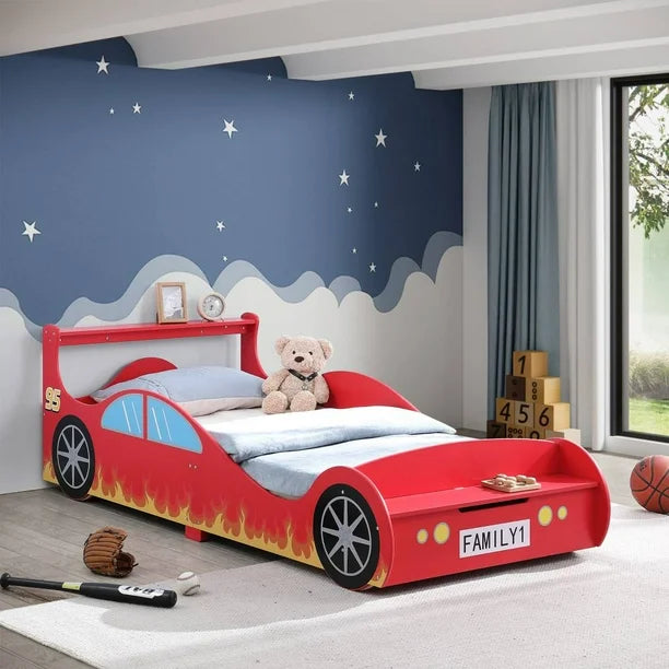 Cama Infantil Member's Mark Auto Rojo