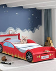 Cama Infantil Member's Mark Auto Rojo