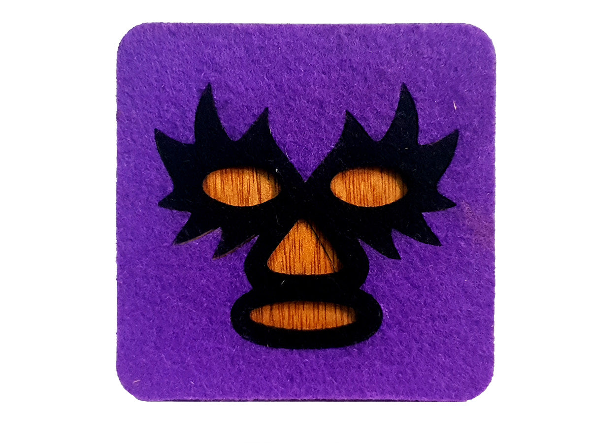 Set de posavasos lucha libre