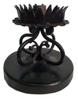 Candelabro medieval negro